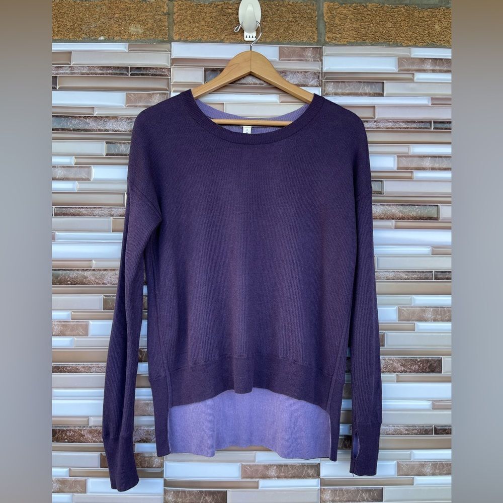 Lululemon Reversible Relaxed Sweater size 2 - Picture 3 of 14